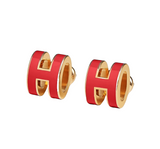 Mini Pop H Earrings One Size