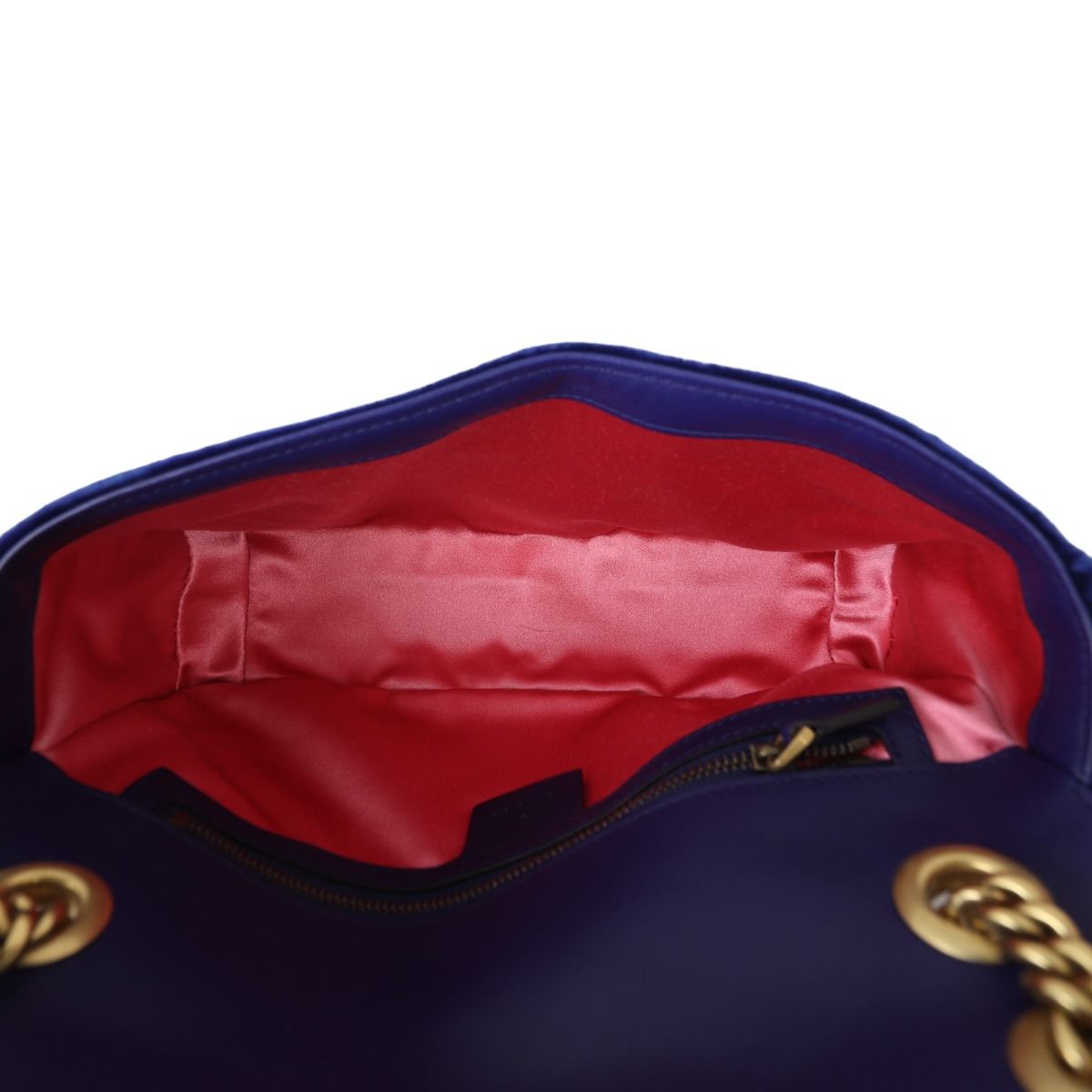GG Marmont Velvet Shoulder Bag
