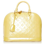 Monogram Vernis Alma MM Bag
