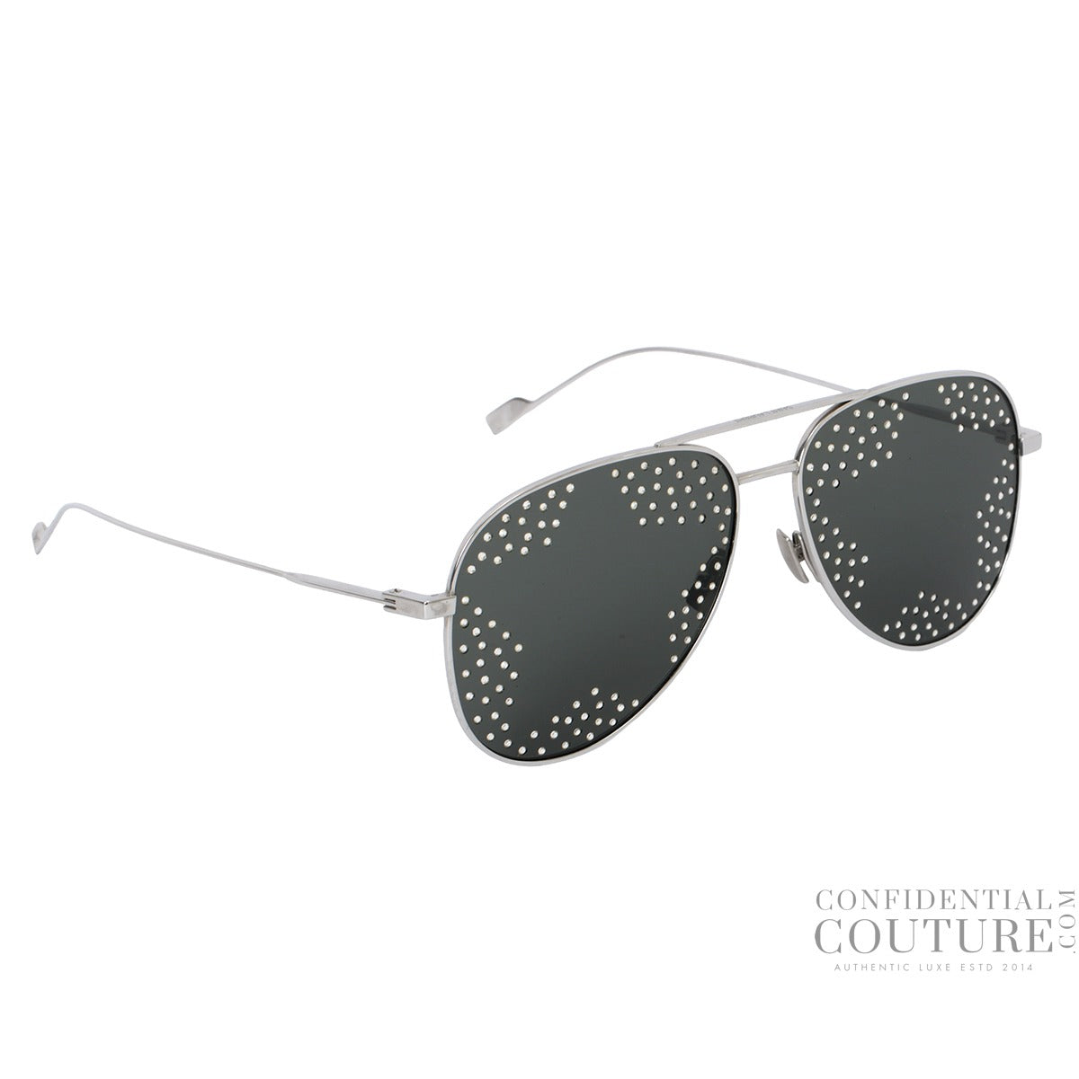 Saint Laurent T Cut Star Aviators