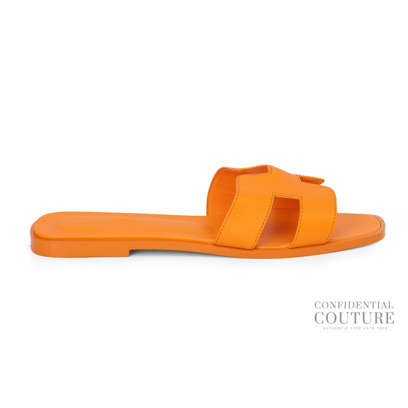 Orange Oran Sandals -EU 39, US 8.5, UK 5.5