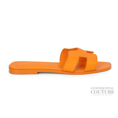 Orange Oran Sandals -EU 39, US 8.5, UK 5.5