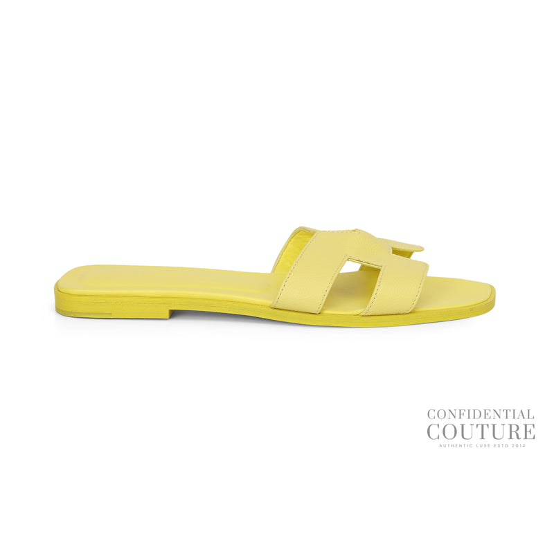 Lime Oran Sandals- EU 39, US 8.5, UK 5.5