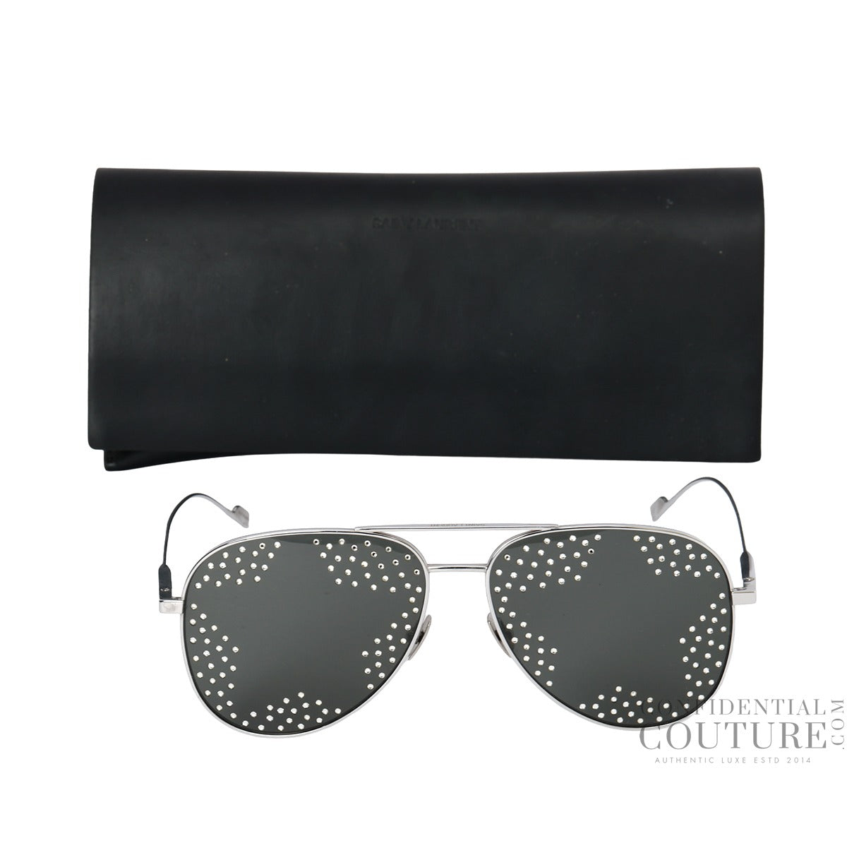 Saint Laurent T Cut Star Aviators