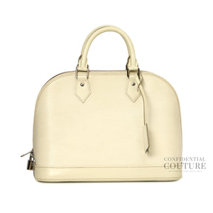 Ivory Epi Leather Alma PM Bag