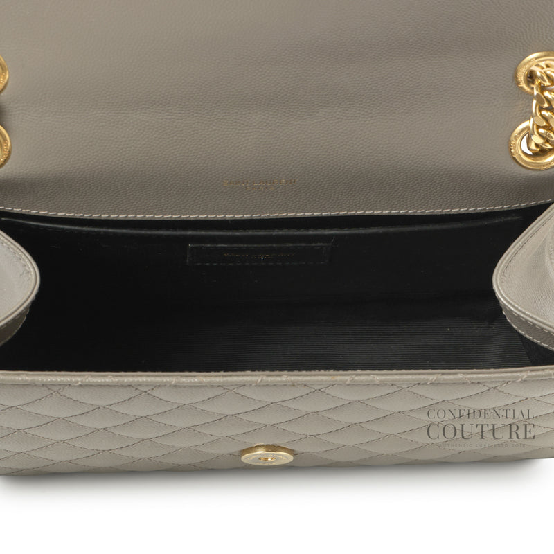 College Medium In Quilted Leather Envelope Bag