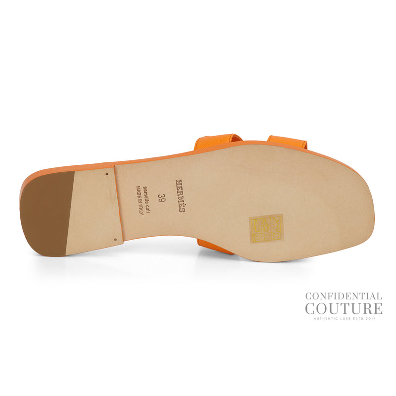 Orange Oran Sandals -EU 39, US 8.5, UK 5.5