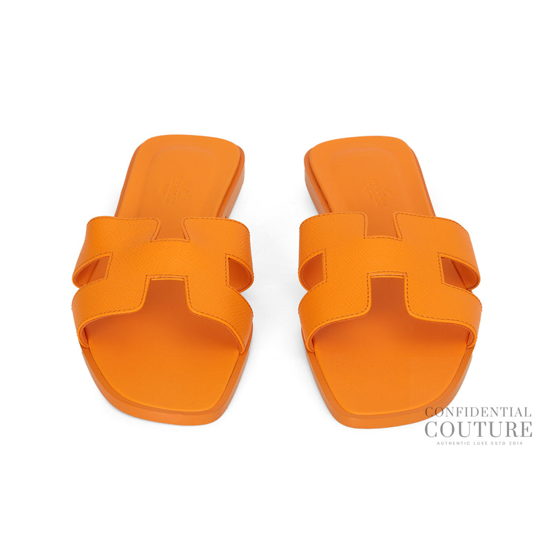 Orange Oran Sandals -EU 39, US 8.5, UK 5.5