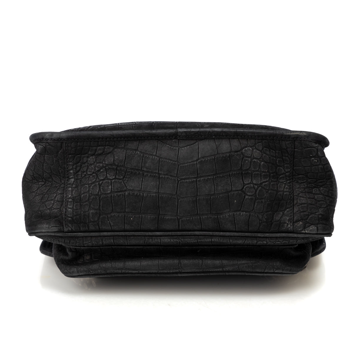 Saint Laurent Niki Medium in Croc Embossed Leather