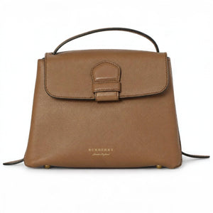Brown Derby Leather House Check Camberley Small Satchel Bag
