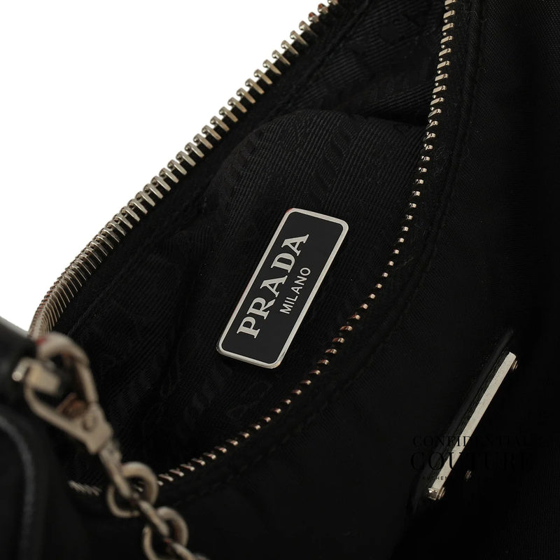Re-Edition 2005 Re-Nylon Black Bag