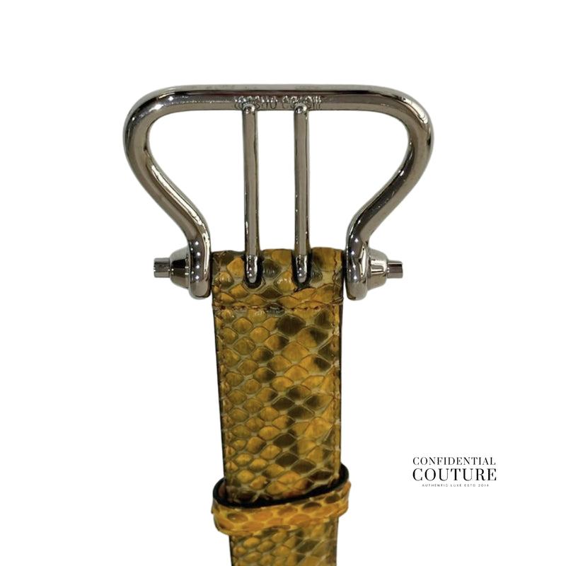 Yellow Skin Belt