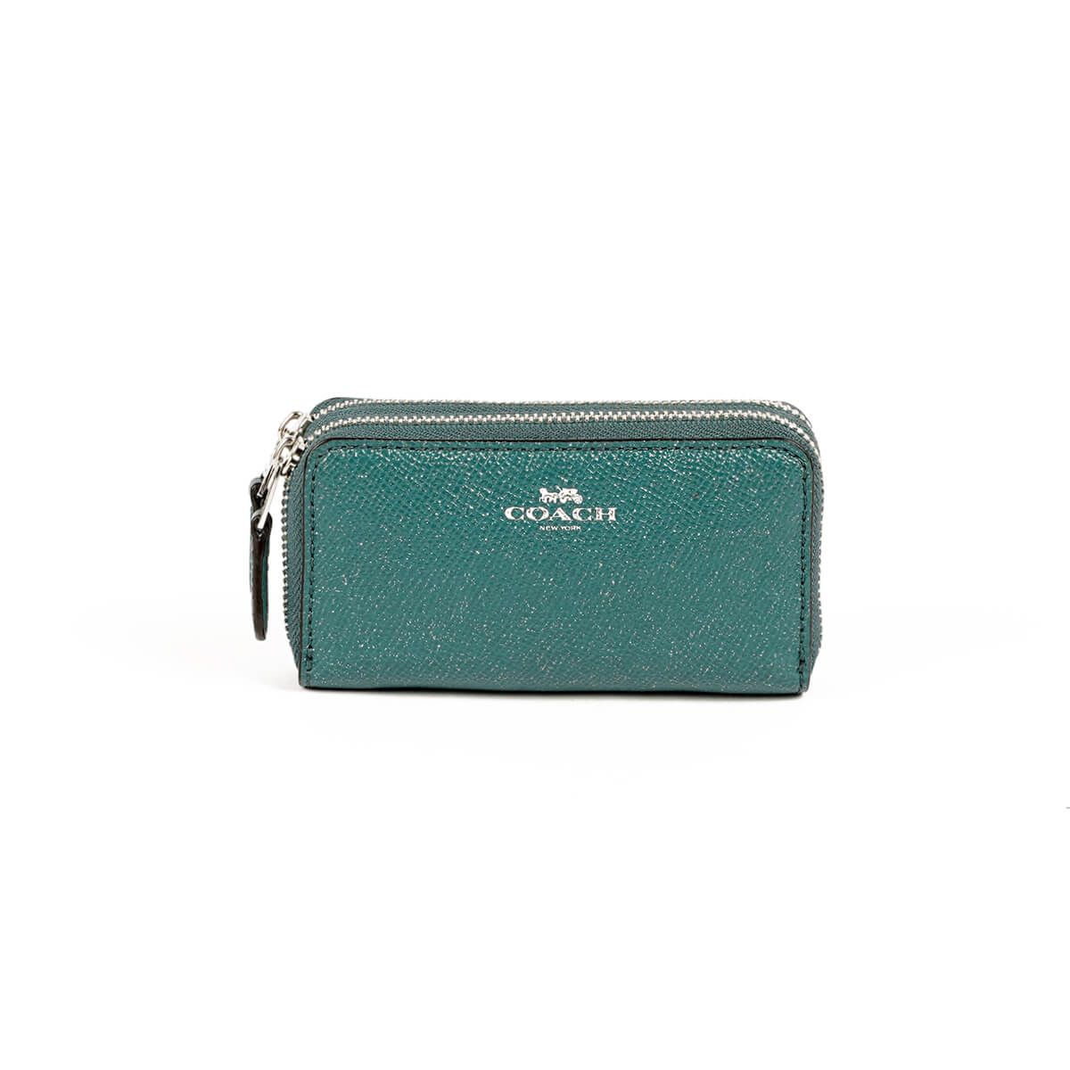 Coach Double zip mini wallet