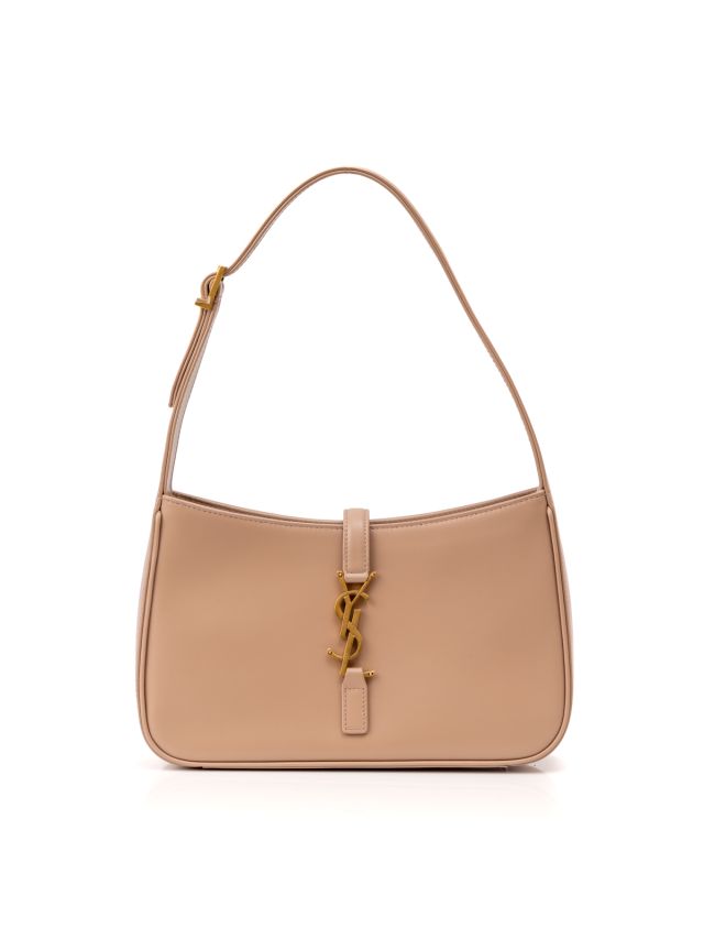 Yves Le 5 A 7 In Smooth Leather in Rosy Sand Medium