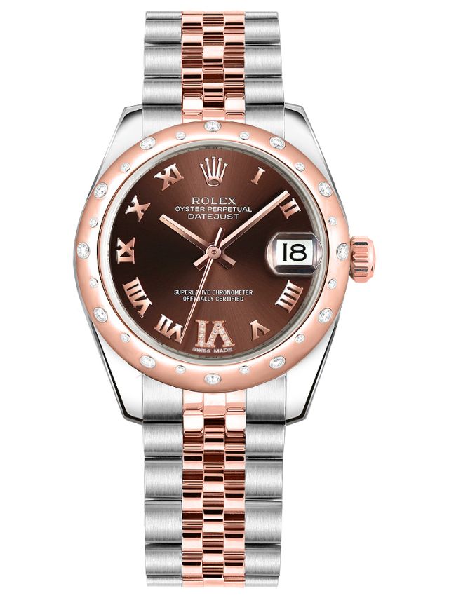 Rolex Oyster Perpetual Datejust 31mm Chocolate Dial