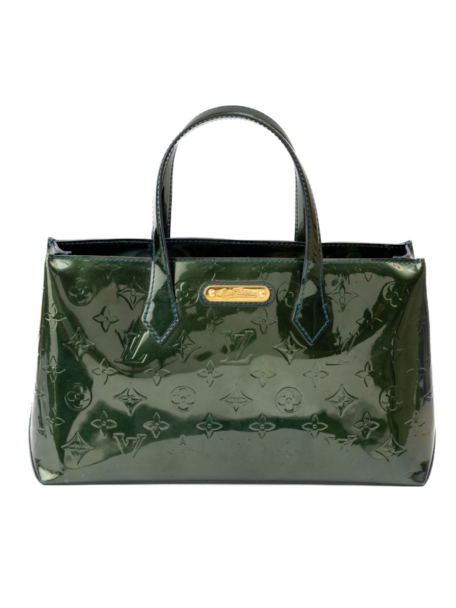 Louis Vuitton Green Wilshire PM Handbag