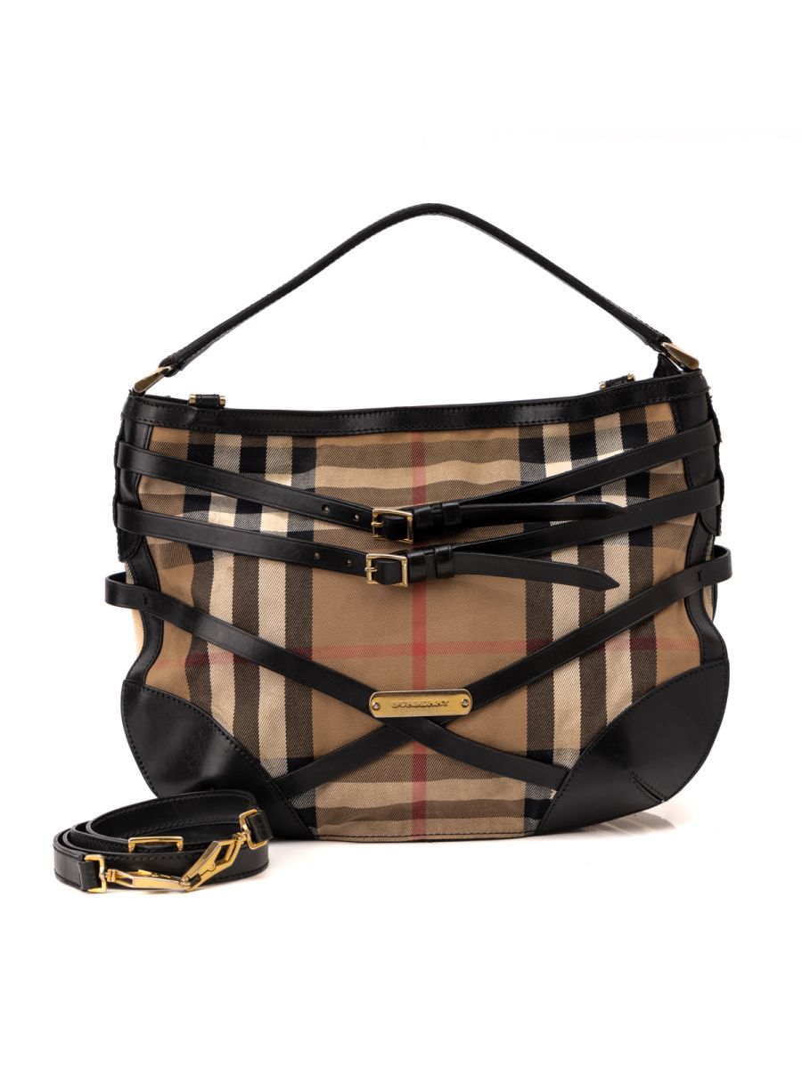 Burberry Bridle Dutton Hobo Small