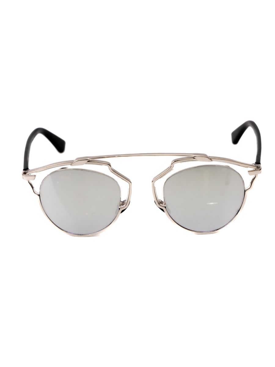 Christian Dior Grey Gladiator Sunglasses Oversize