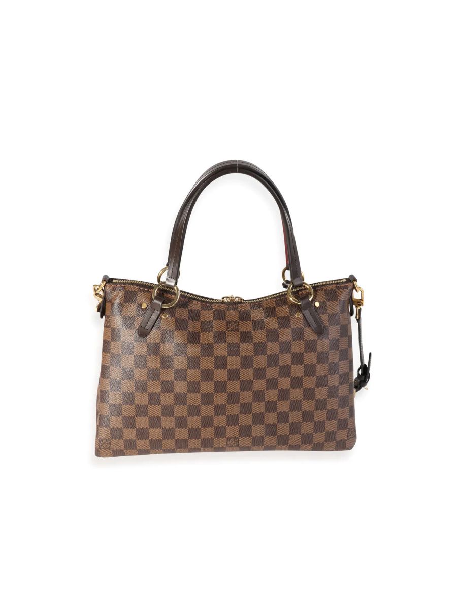 Louis Vuitton Lymington Damier Ebene Canvas Leather Bag Medium