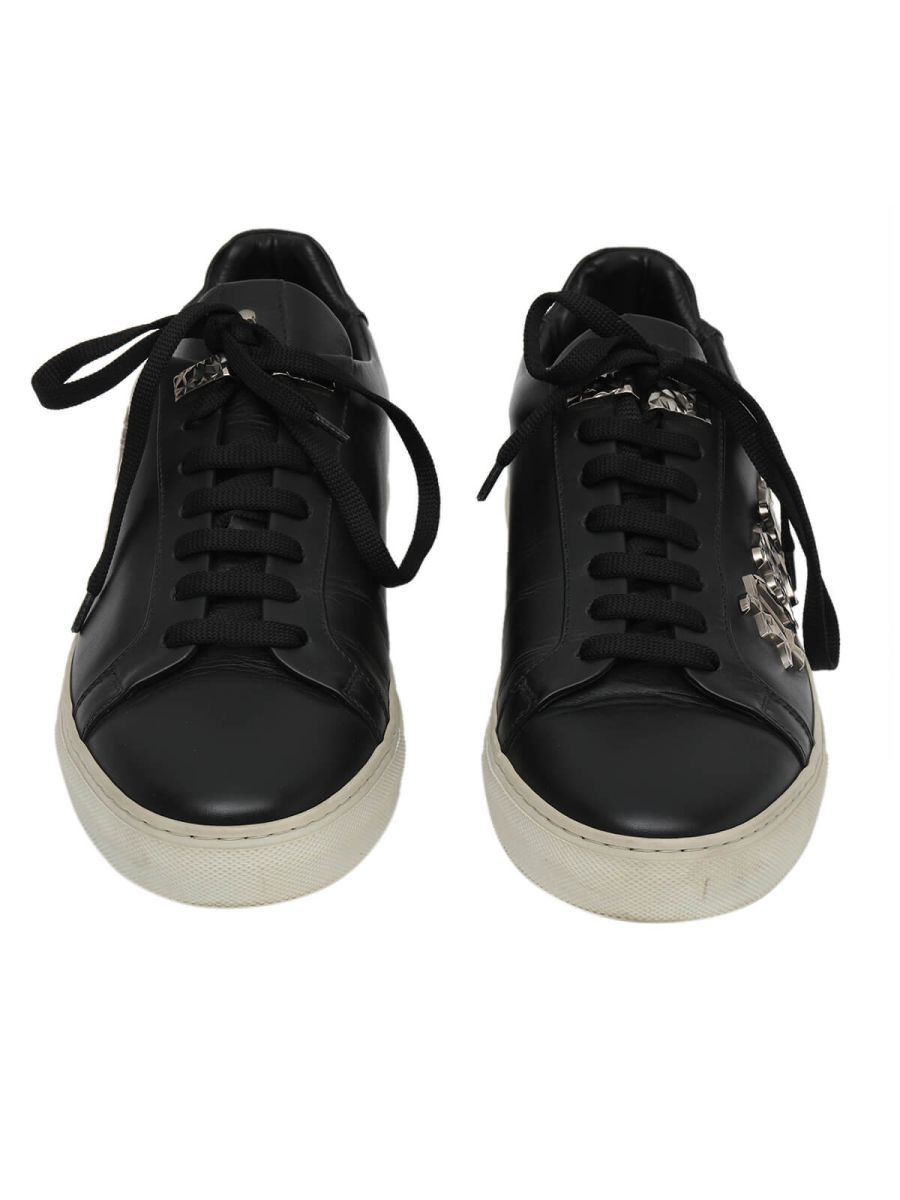 Black Unisex Sneakers/Size-41