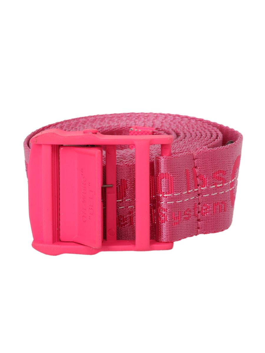 OFF-WHITE Pink Industrial Waist Belt One Size