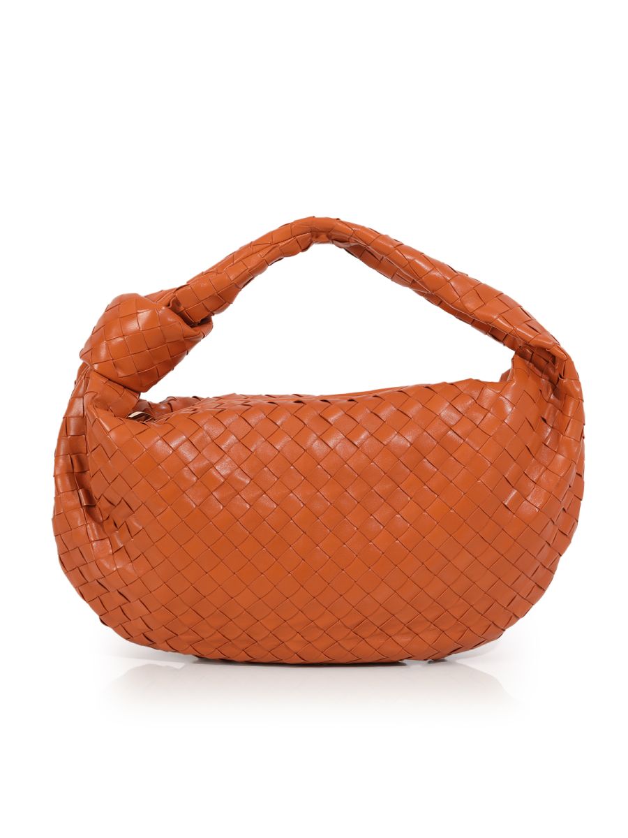 Bottega Veneta Orange Medium Jodie Handbag