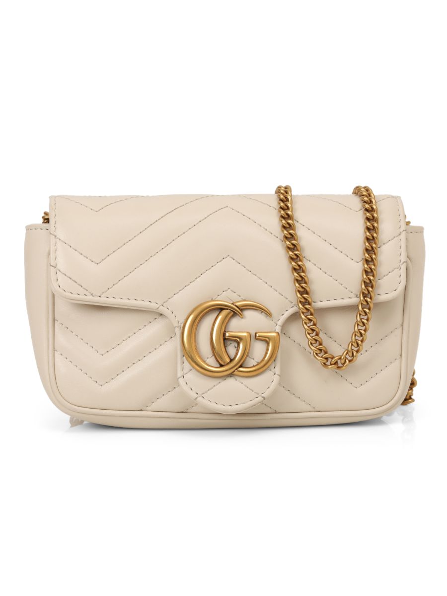 Pre Loved Gucci GG Marmont  Supermini Bag