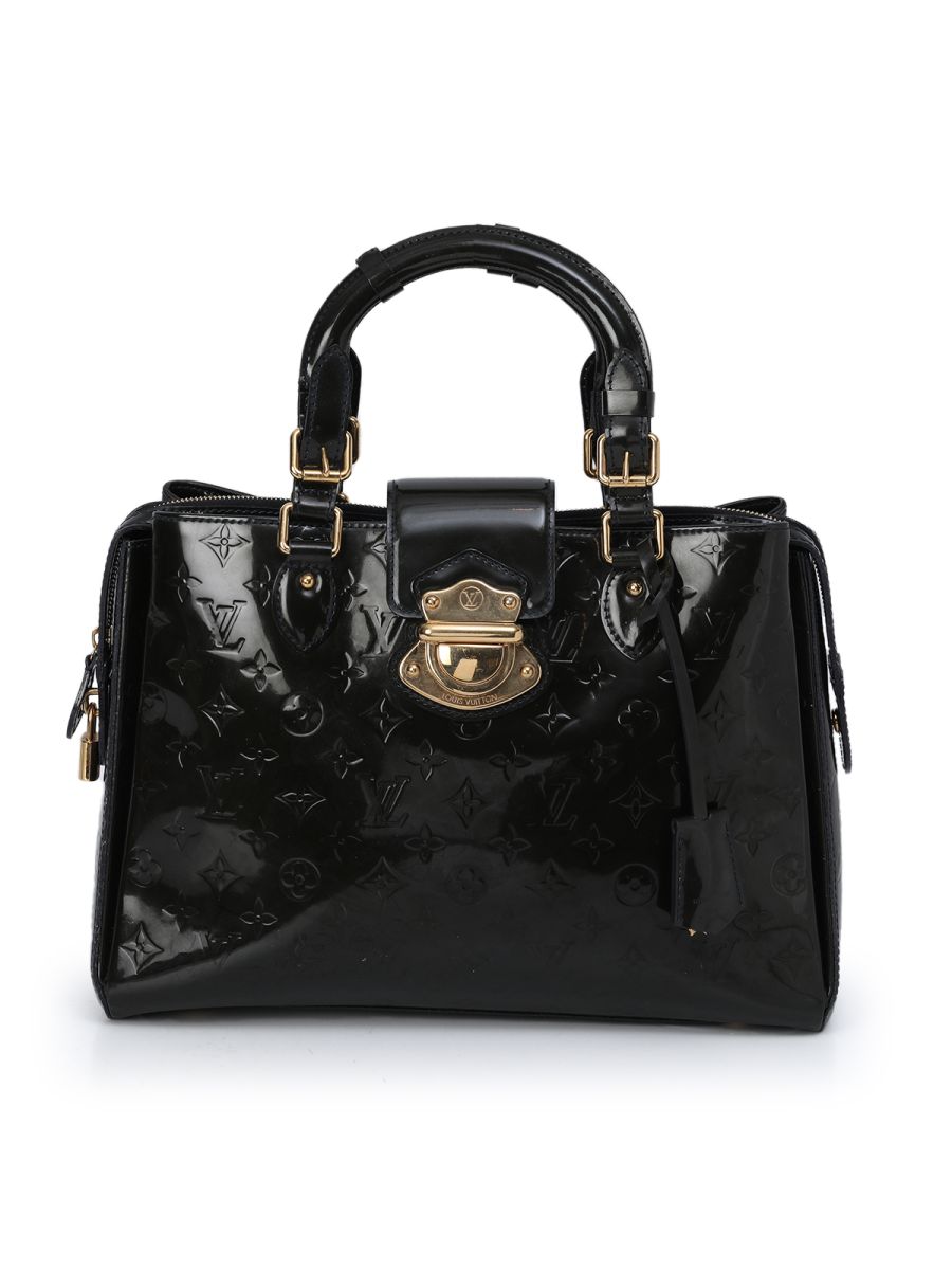 Louis Vuitton Large Melrose Patent Leather Bag