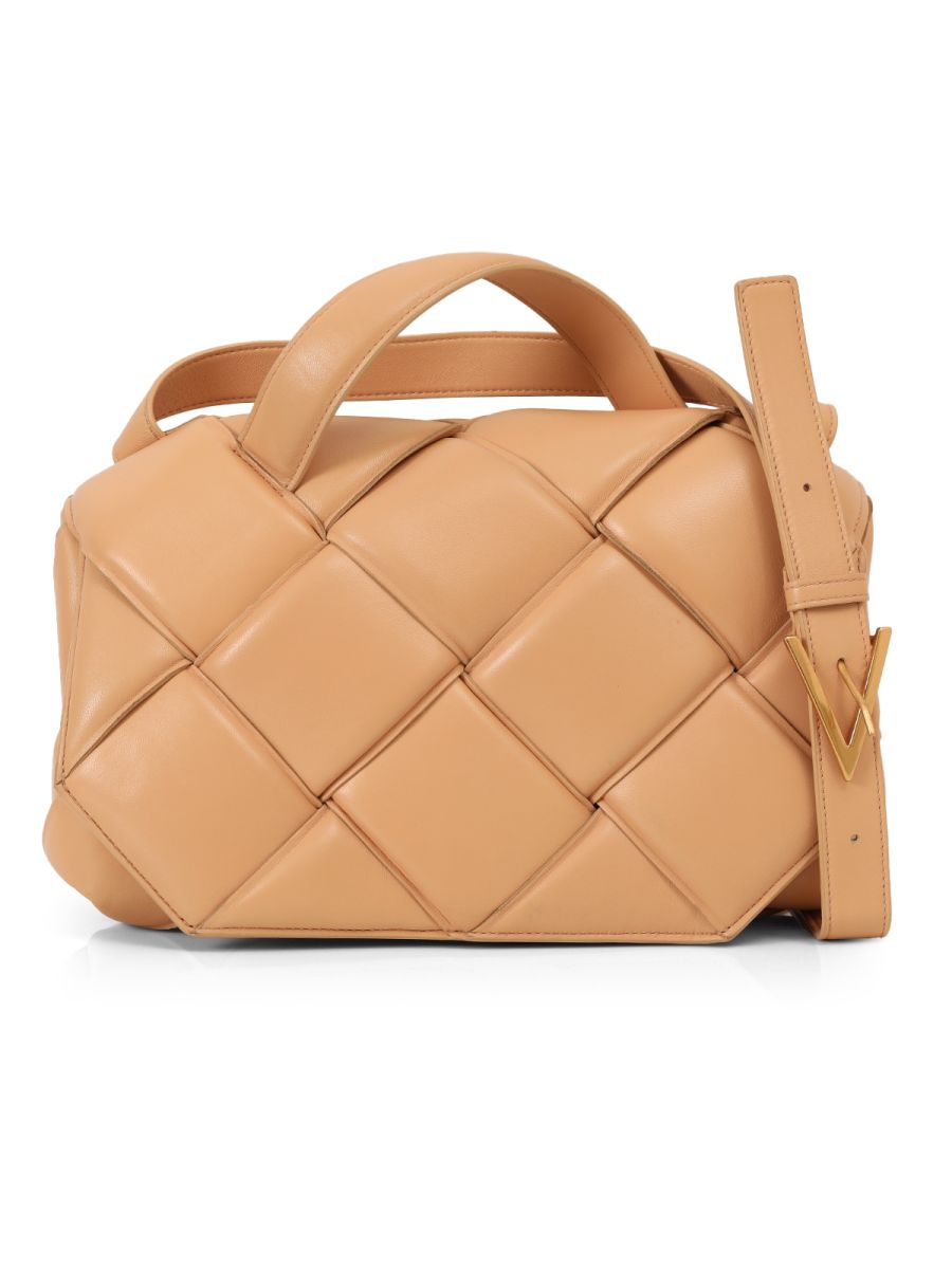Bottega Veneta Intreccio Padded Top Handle Bag One Size