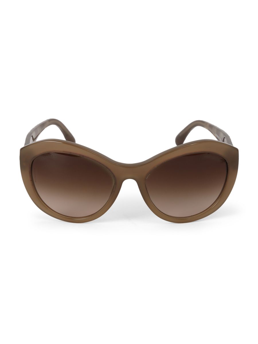Chanel 5294 c.1416/s5 56o18140 3N Cat Eye Sunglasses Oversize