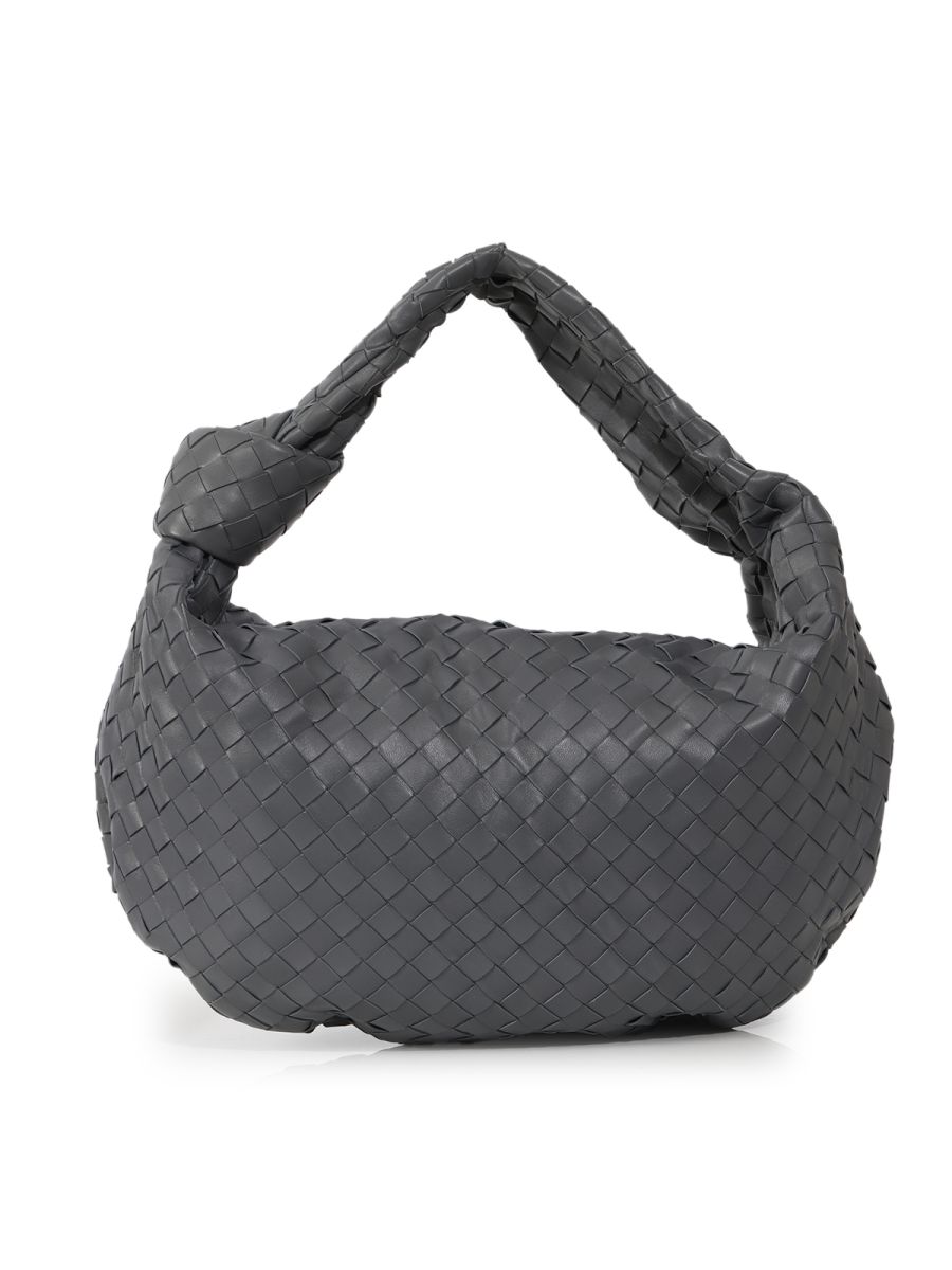 Bottega Veneta Grey Small Jodie Handbag