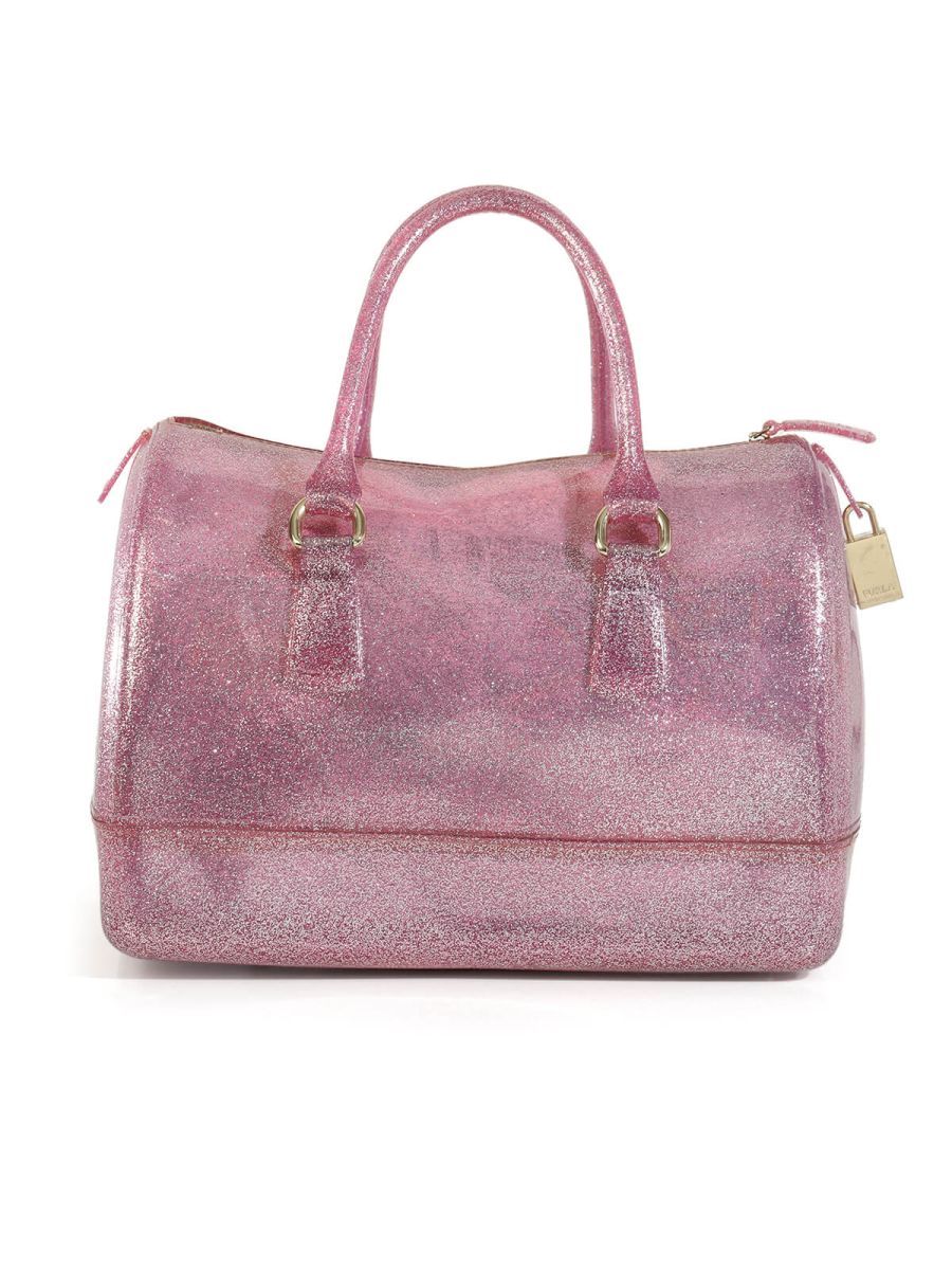 Pink Glitter Candy Handbag