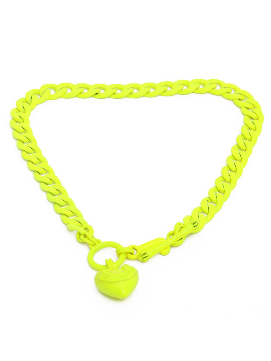 Neon Fluorescent Chain Necklace