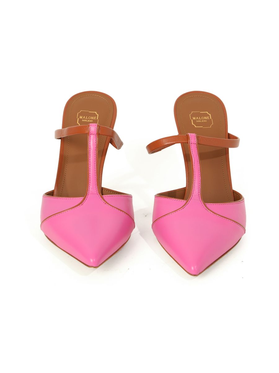 Malone Souliers Vero Cuoio Women Pink color Farfetch Heel Size-38