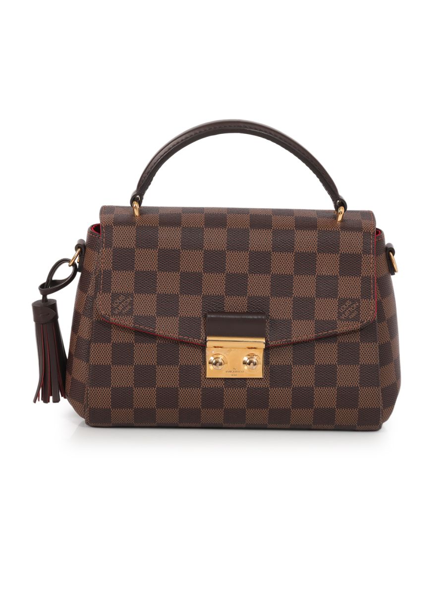 Louis Vuitton Damier Ebene Croisette Bag One Size