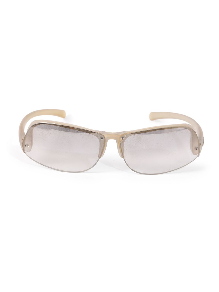 Karl Lagerfeld Transparent Rectangular Sunglasses