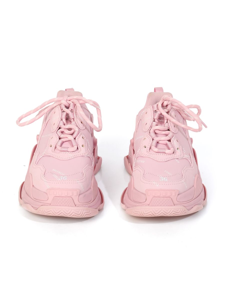 Balenciaga Pink Triple S Sneakers Size- UK 3