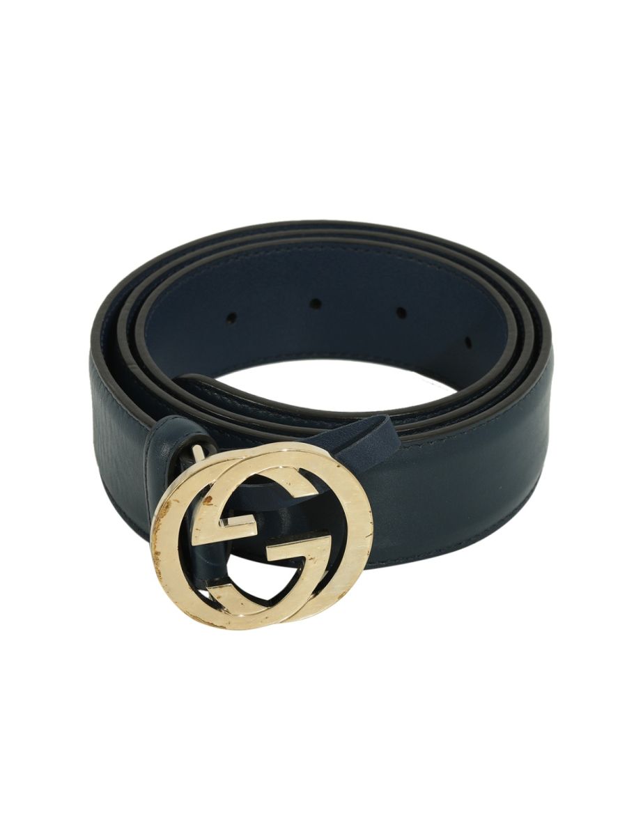 Gucci Interlocking GG Signature Belt Size: 36