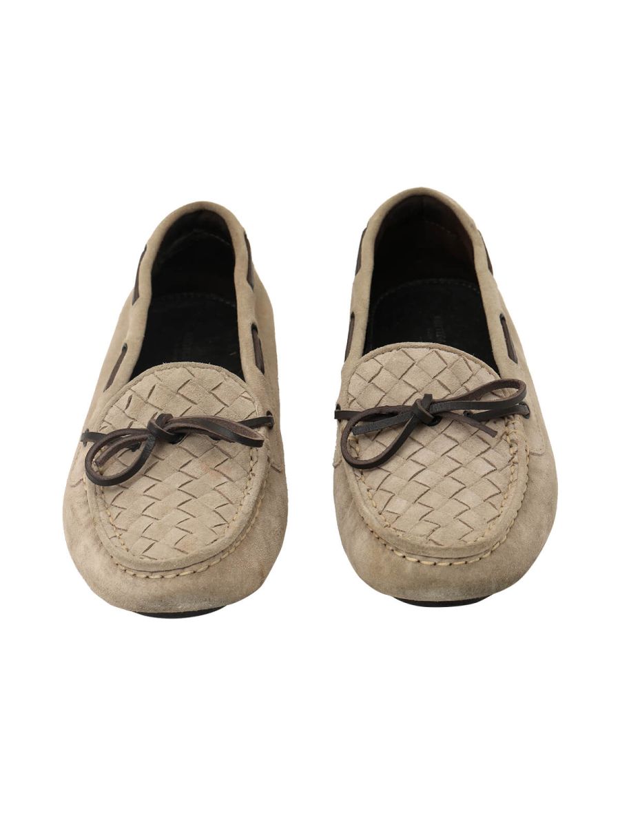 Suede Women's Loafers/Size-37.5EU