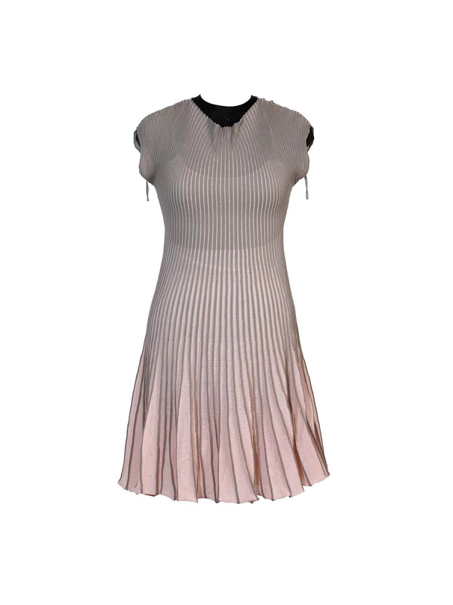 Grey and Pink Dress/Size-40