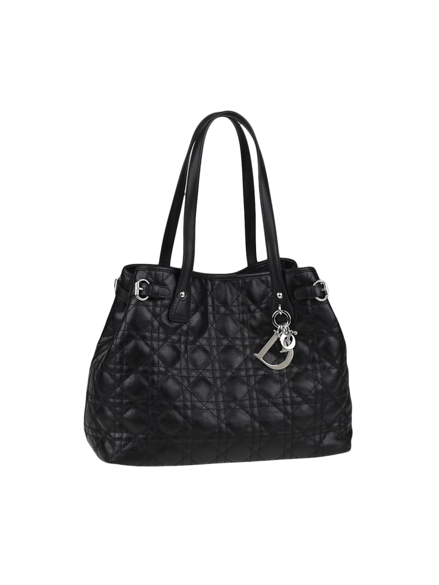 Christian Dior Panarea Black Tote Bag