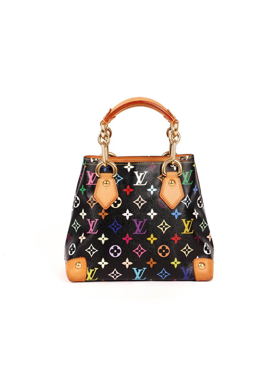 LV Multicolor Audra Top Handle Bag