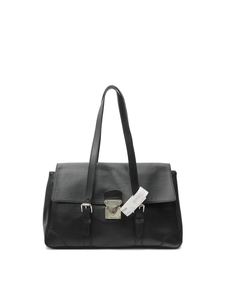 Black Epi Leather Segur Bag