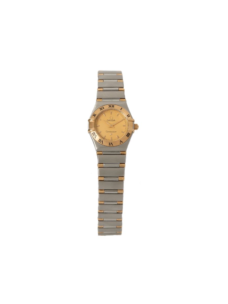 Omega Constellation Full Gold Bar 25mm Women's Watch