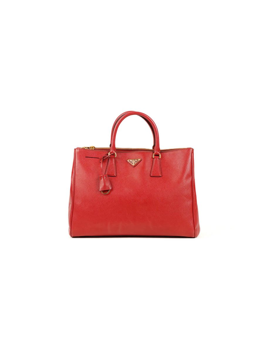 Prada Luxe Tote Bag Red