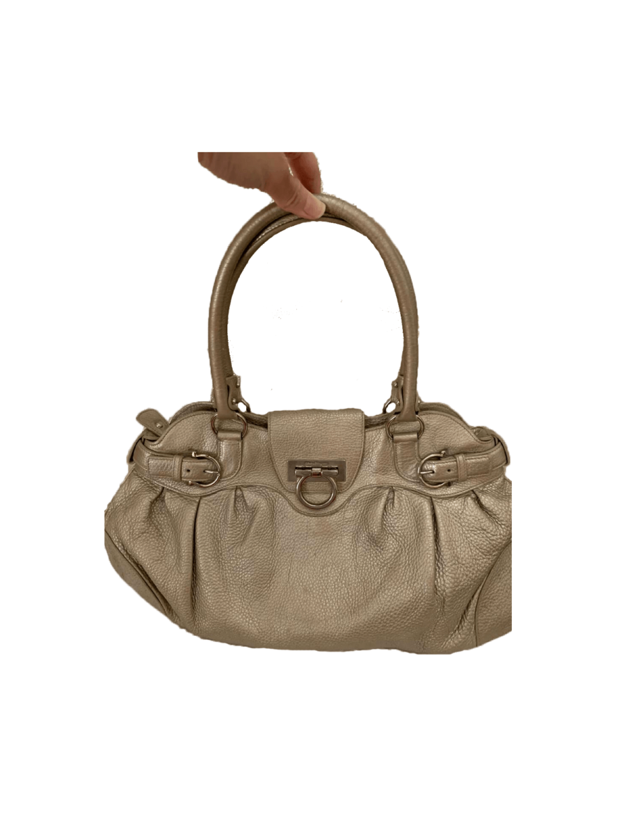 Marisa Mercury Nappa Leather Shoulder Bag