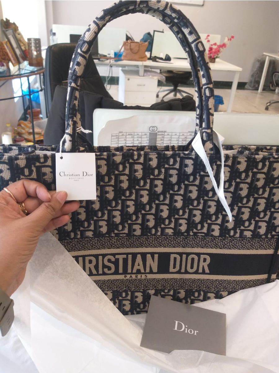 Christian Dior Large Book tote